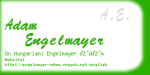 adam engelmayer business card